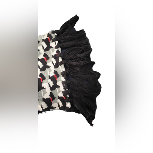 VERA BRADLEY SCOTTIE DOGS SCARF Adorable Jacquard Winter - Picture 5 of 8